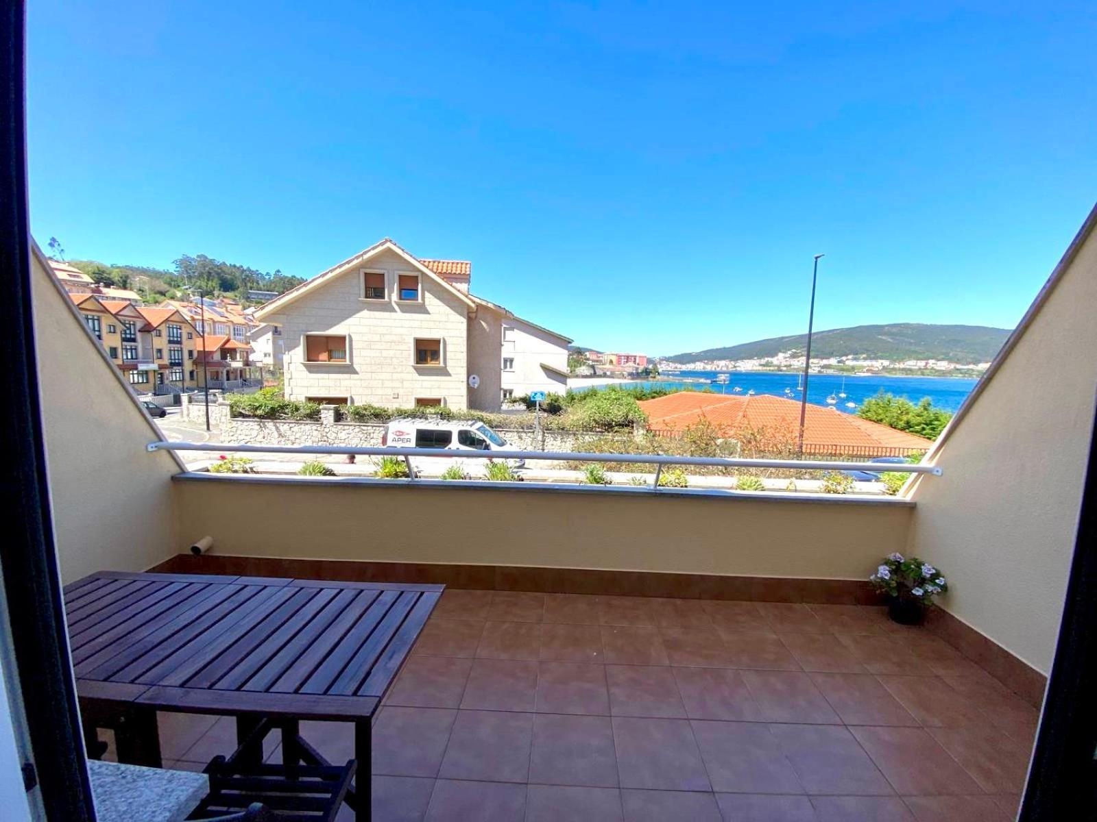 Apartamento Playa Blanca Corcubión Esterno foto